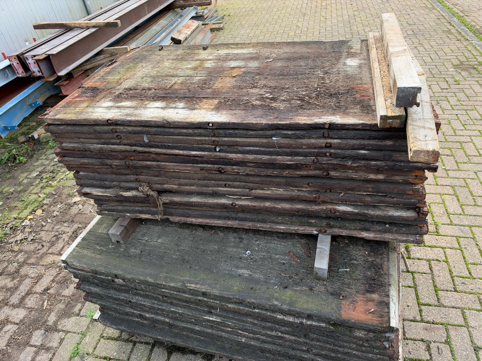 Partij gebruikte steenschotten - steen schotten, Ophalen, Gebruikt, 25 tot 50 mm, Overige typen