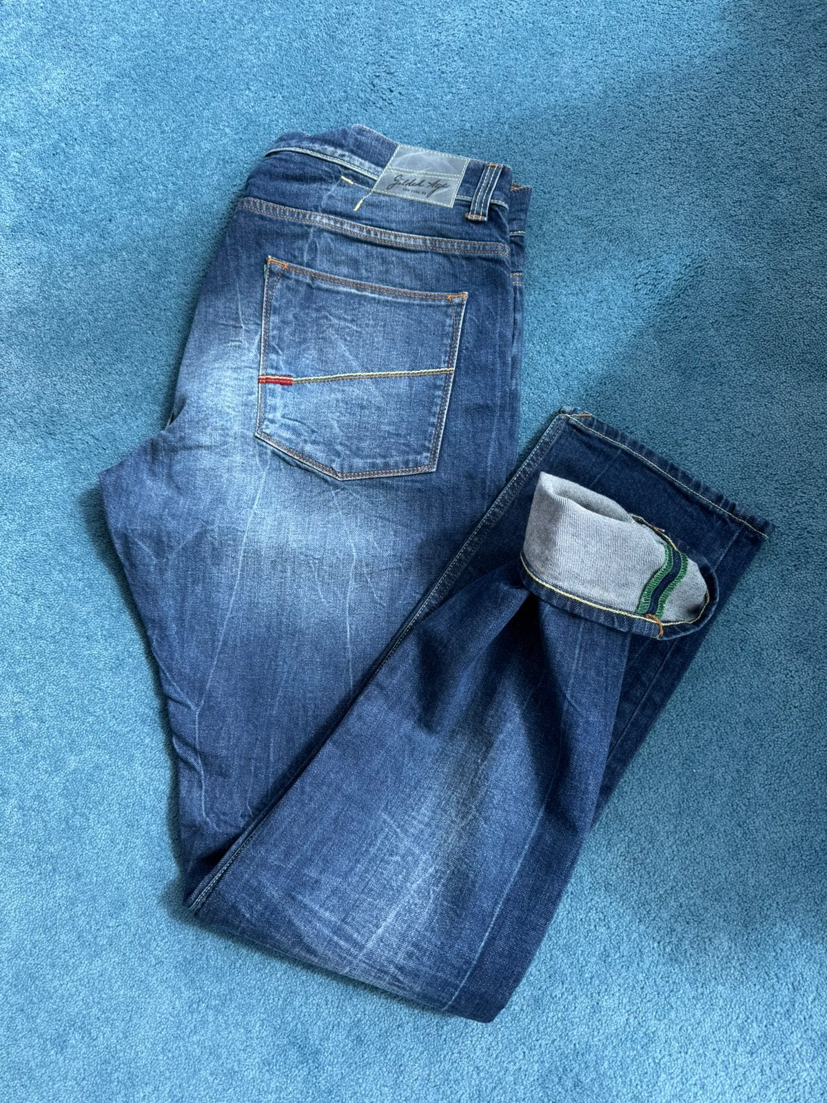 NIEUW  Gilded Age Jeans W36/L35 Morrison Katama Aged Blue, Verzenden, Nieuw, Blauw, W36 - W38 (confectie 52/54)