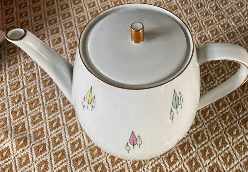 Vintage  Seltmann Weiden Bavaria Roma theepot jaren ‘50, Antiek en Kunst, Antiek | Servies compleet, Ophalen of Verzenden