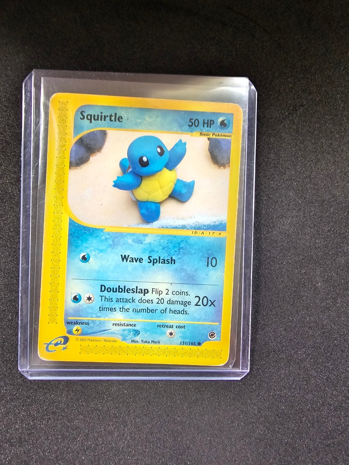 Squirtle 131/165, Ophalen of Verzenden, Gebruikt, Losse kaart