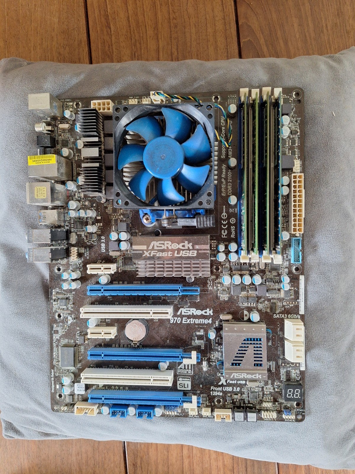 Asrock moederboard, Computers en Software, Moederborden, DDR3, Ophalen of Verzenden, ATX, AMD
