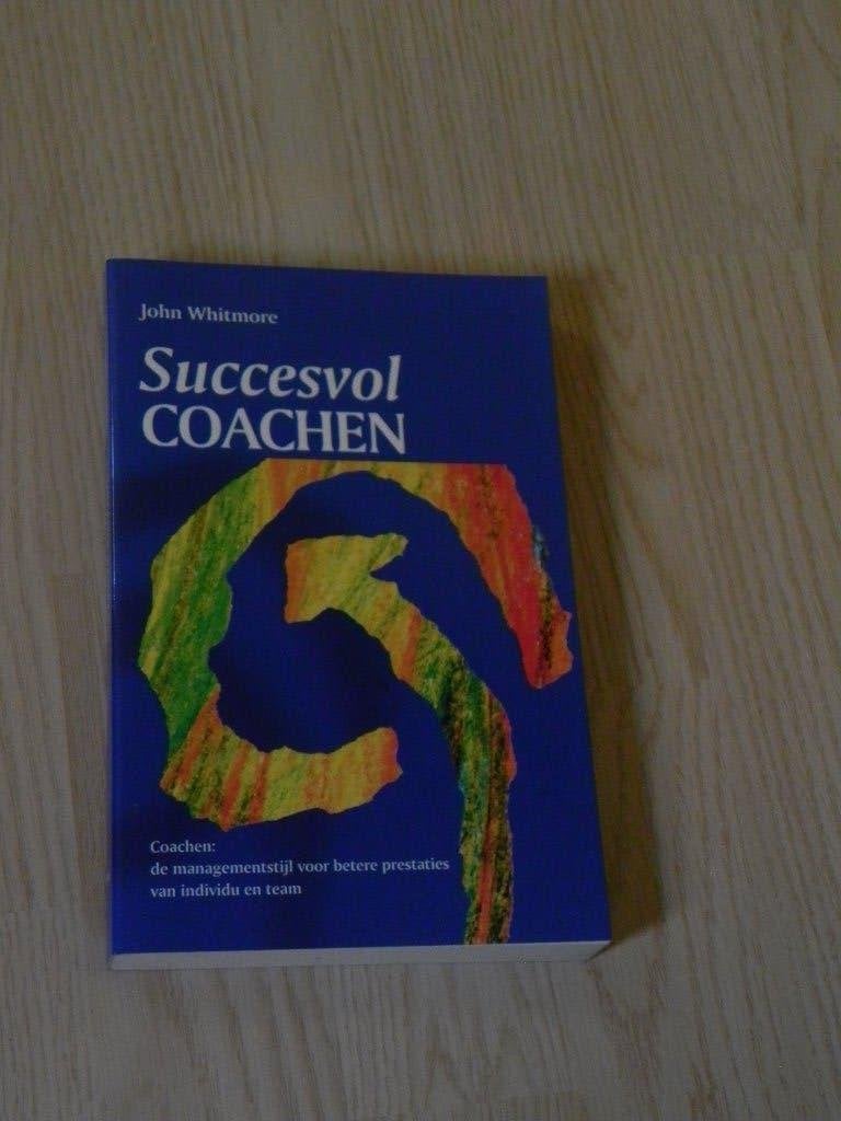 boek Succesvol coachen, Zo goed als nieuw, John Whitmore, Beta, HBO