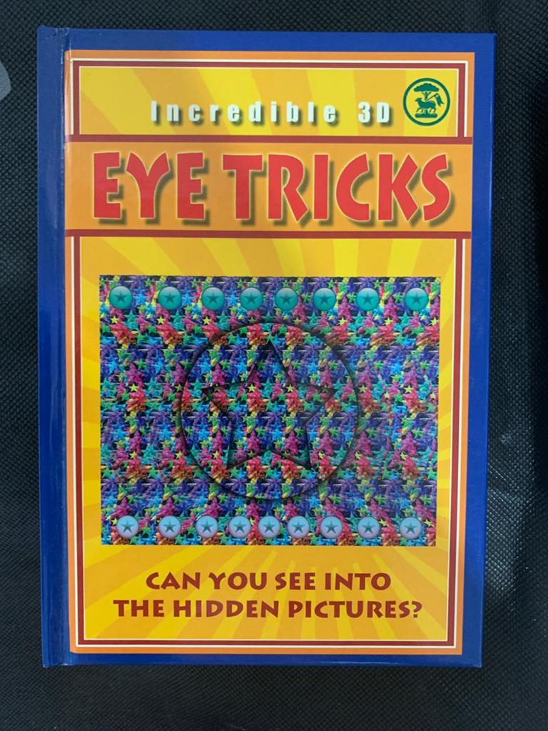 Incredible 3D Eye Tricks Boek - Optische Illusies, Ophalen of Verzenden, Zo goed als nieuw