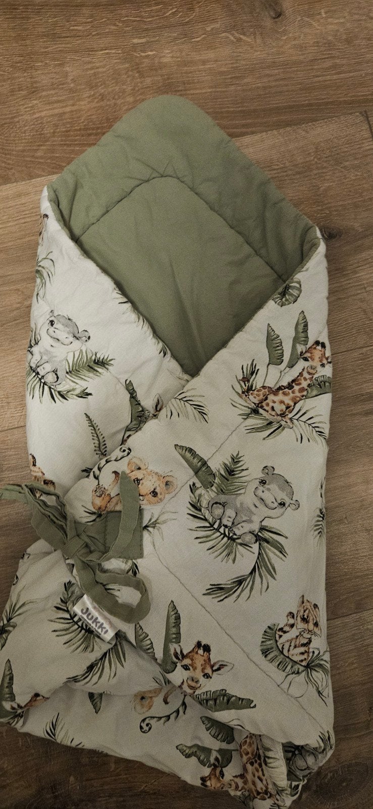 jukki savannah inbaker deken, Groen, Zo goed als nieuw, Deken, Overige merken