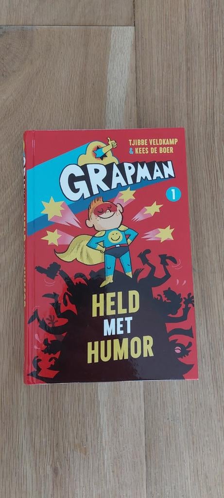 Tjibbe Veldkamp - Grapman, Boeken, Kinderboeken | Jeugd | onder 10 jaar, Zo goed als nieuw, Fictie algemeen, Ophalen of Verzenden