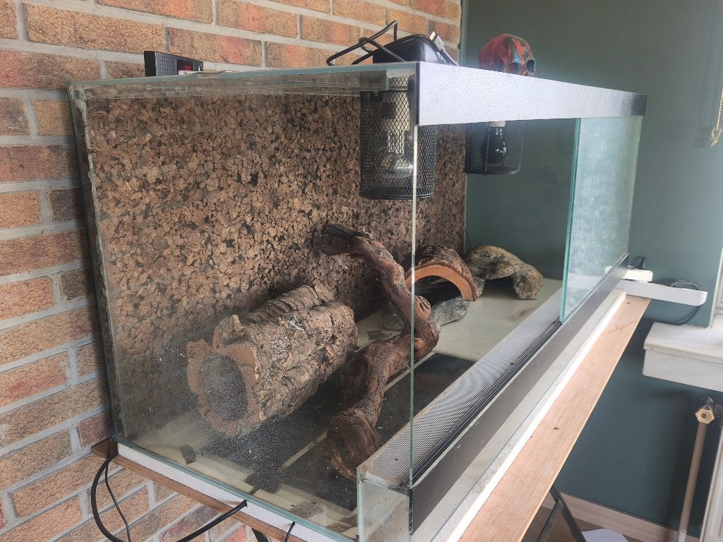 Terrarium 120 cm, Dieren en Toebehoren, Ophalen of Verzenden, Zo goed als nieuw, Terrarium of Paludarium