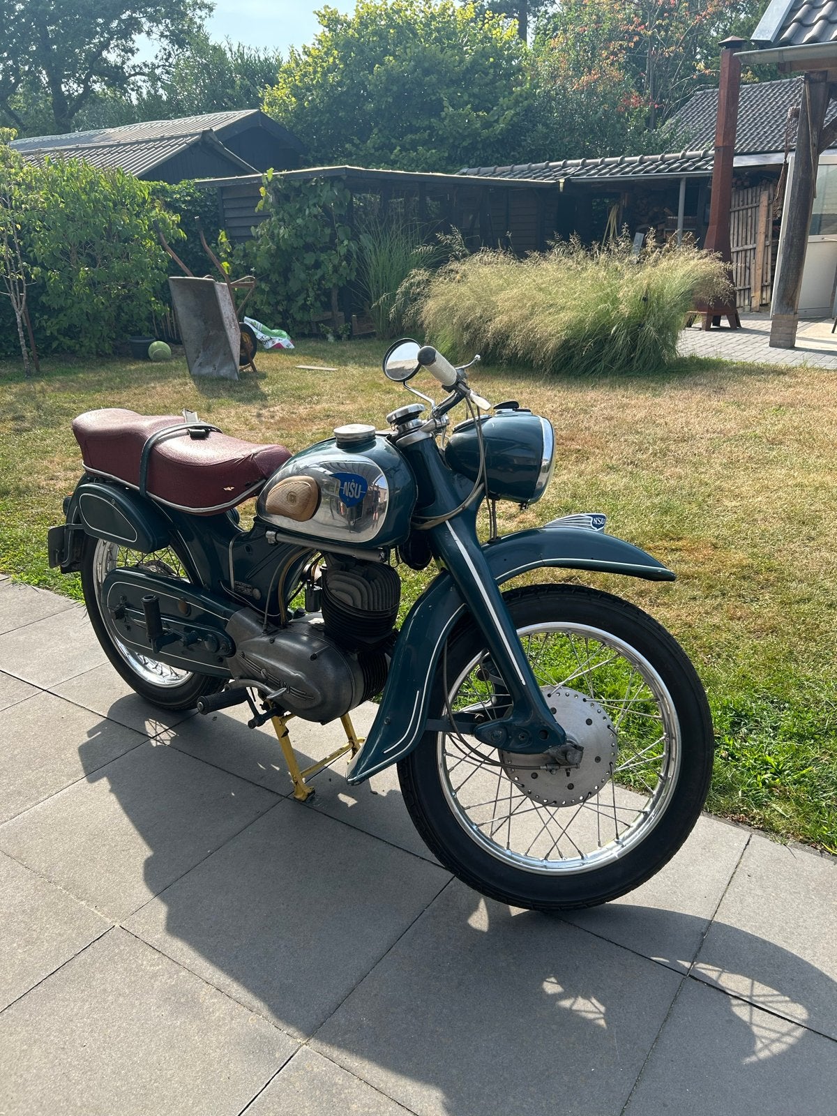NSU 201 ZB/55 uit 1955, Gebruikt, Toermotor, 11 kW of minder, Handgeschakeld