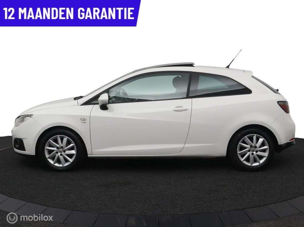 Seat Ibiza SC 1.2 TSI Sport Panoramadak Cruise PDC, Auto's, Voorwielaandrijving, Gebruikt, 4 cilinders, Multifunctioneel stuurwiel