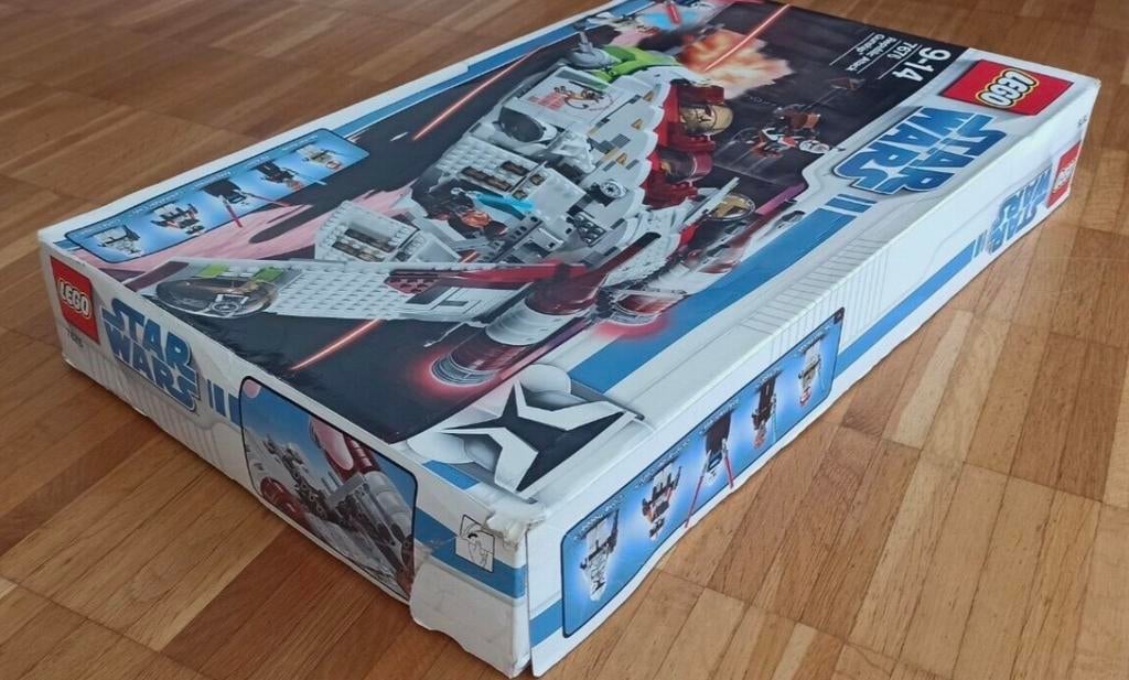 Lego Star Wars 7676 Republic Attack Gunship met doos en boek, Ophalen of Verzenden, Zo goed als nieuw, Complete set, Lego
