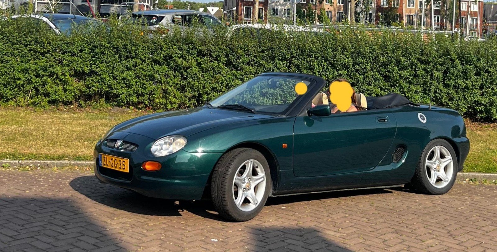MG F 1.8 I 1997 Groen (foto's volgen), Auto's, Achterwielaandrijving, Beige, 4 cilinders, Cabriolet