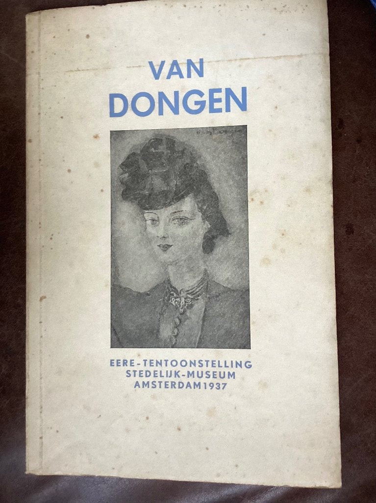 Van Dongen Eere-tentoonstelling Stedelijk Museum 1937, Gelezen, Ophalen of Verzenden, Kees van Dongen, Catalogus