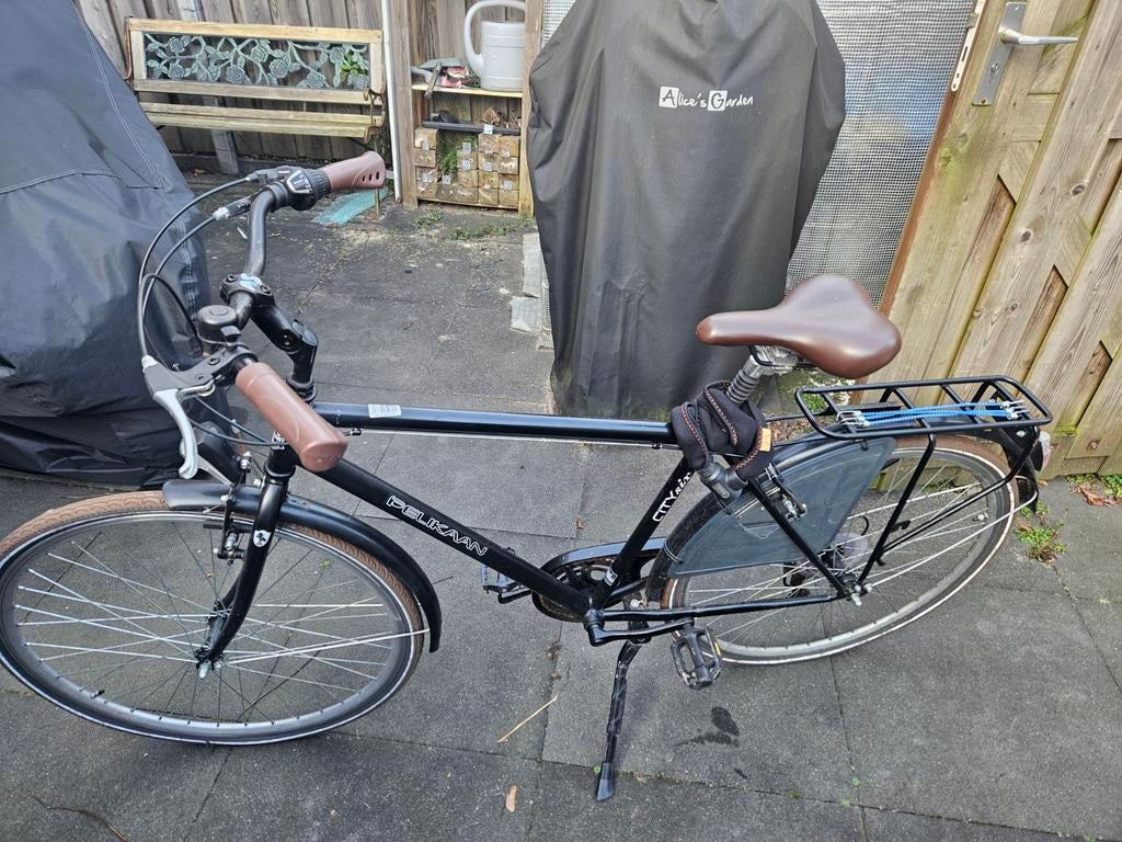 Pelikaan City Style herenfiets, Fietsen en Brommers, Ophalen, Gebruikt, Overige merken