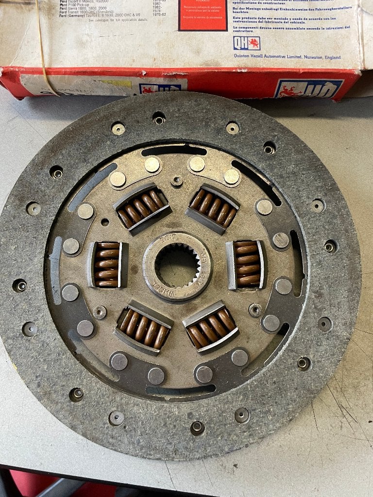 Nieuwe oldtimer koppelingsplaat Ford Capri OHC Pinto, Ophalen of Verzenden, Nieuw