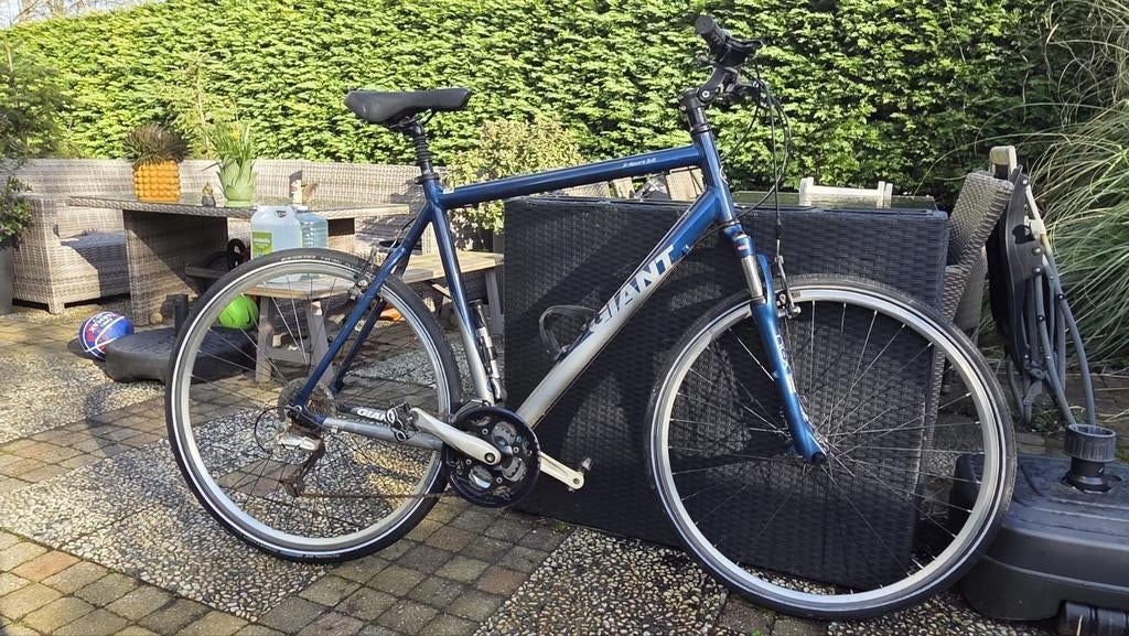Fiets sportieve., Ophalen, 28 inch, Gebruikt, Vering