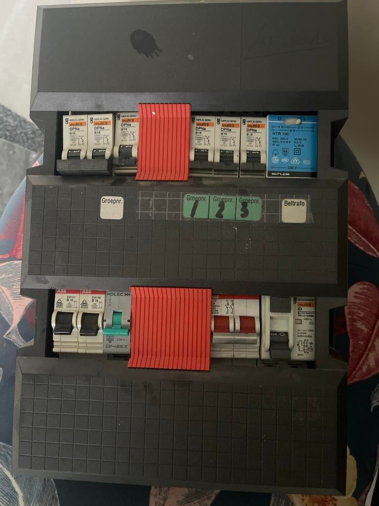 ABB + Attema Groepenkast 1 fase, 8 groepen, Ophalen, Gebruikt, Overige typen