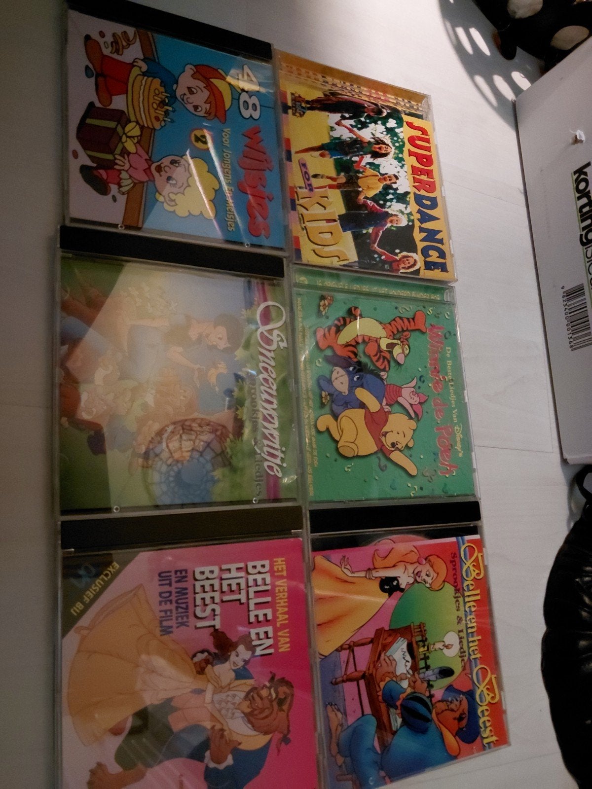 Disney & Kinderliedjes CD Collectie - 6 stuks, Gebruikt, 6 tot 9 jaar, Ophalen of Verzenden, Verhaal of Sprookje