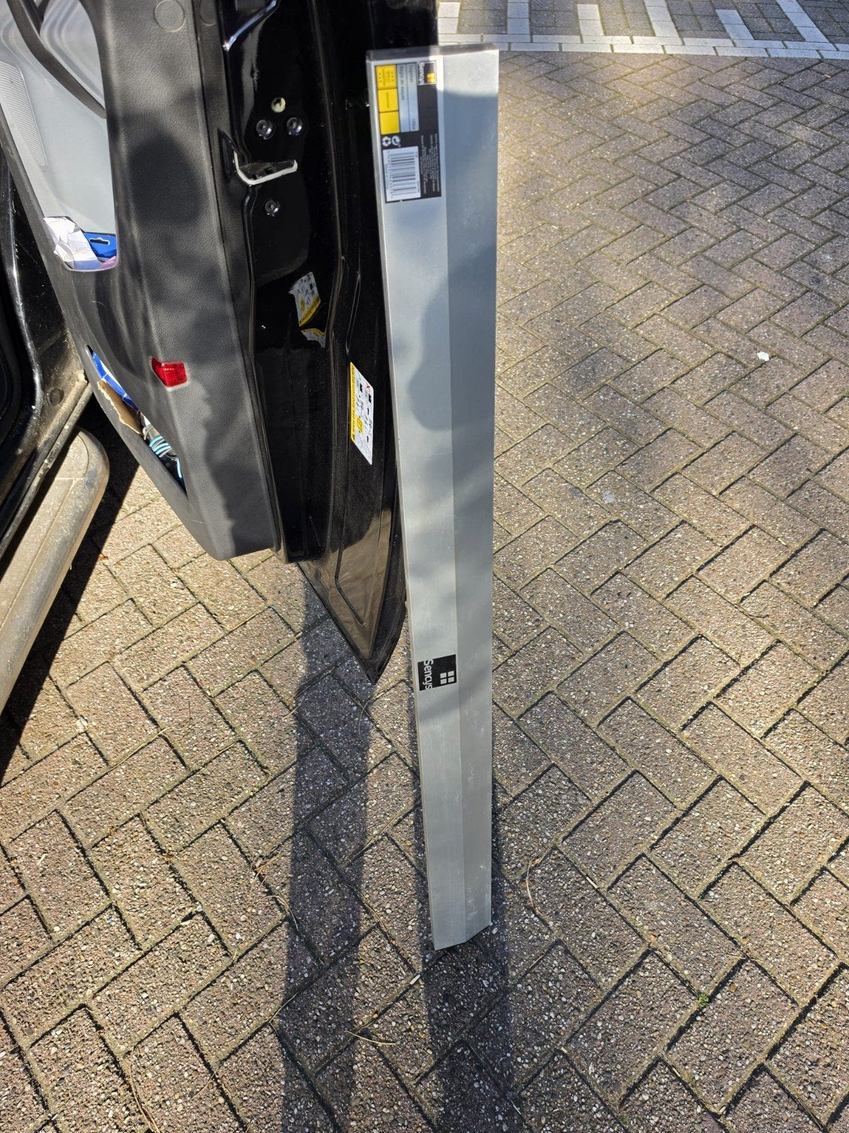 Sencys Tegellat / Strijklat Aluminium 120cm, Doe-het-zelf en Verbouw, Ophalen, Nieuw