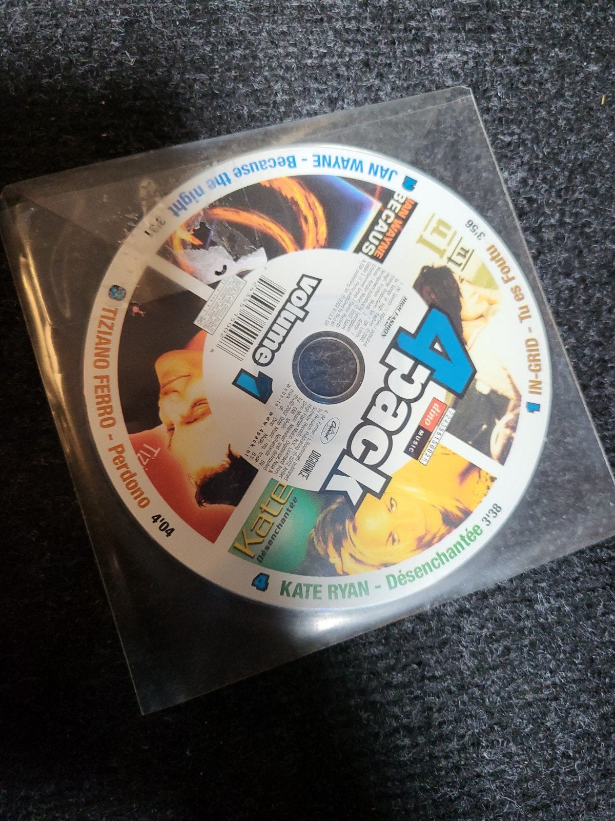 4-Pack Volume 1 CD - Diverse Artiesten, Spelcomputers en Games, Gebruikt, 1 speler, Ophalen of Verzenden, Vanaf 3 jaar