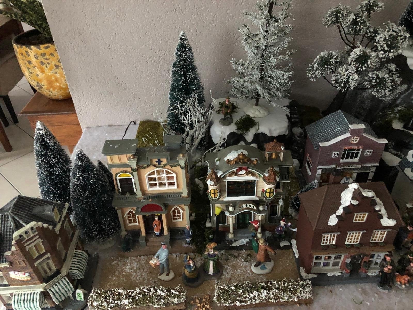 Kerst dorp, Diversen, Ophalen of Verzenden, Gebruikt