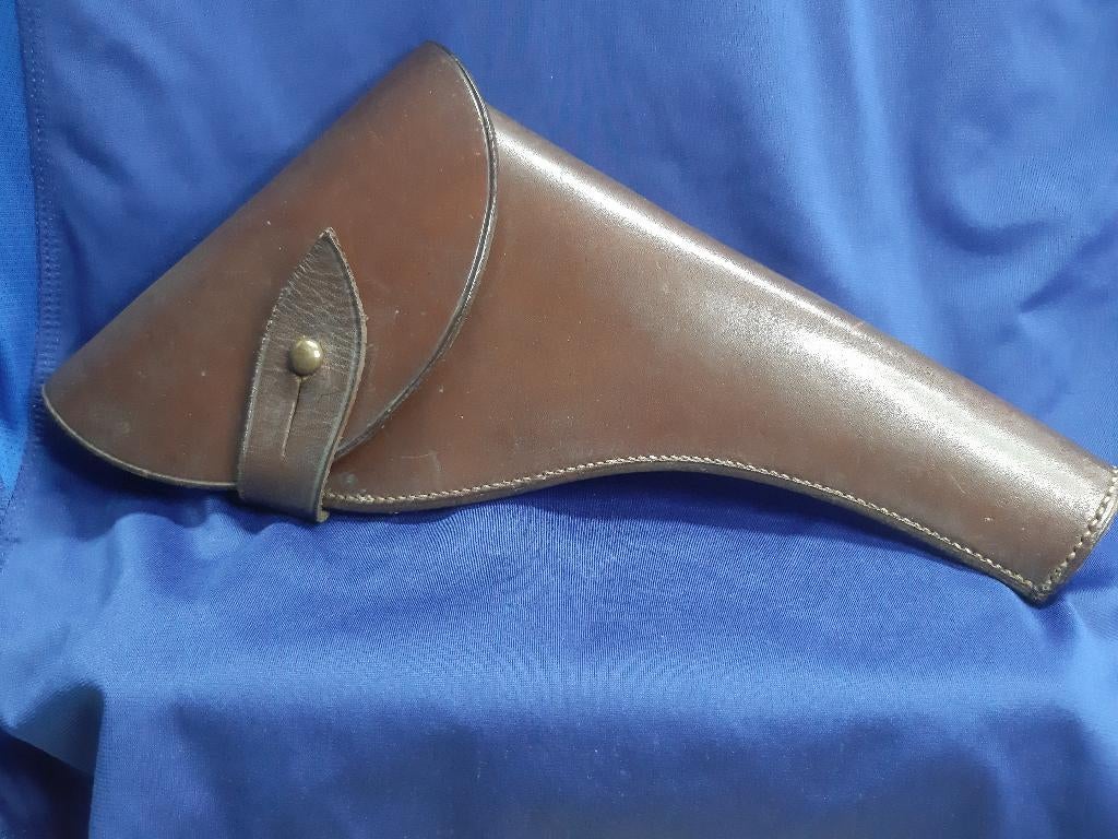 Webley pistolen Holster Leer (WWI), Verzenden, Landmacht, Engeland, Kleding of Schoenen