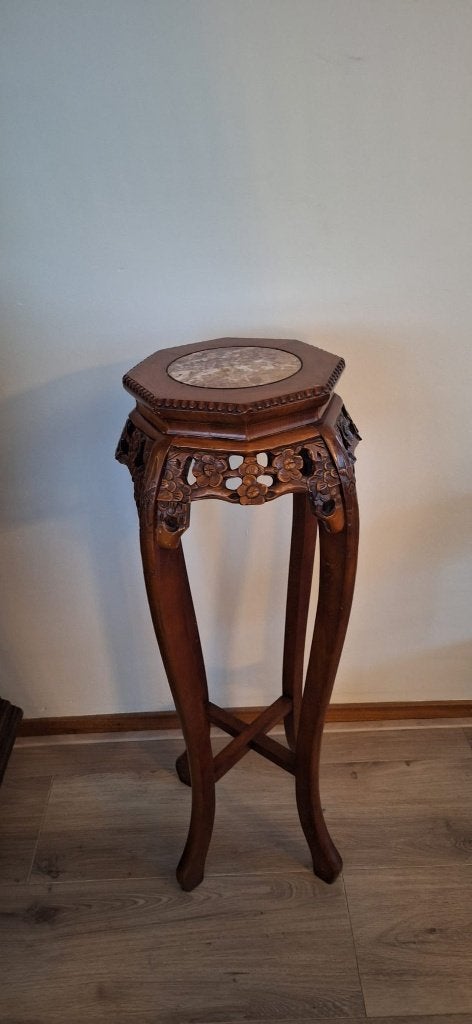 Oude Chinese Plantentafel, Ophalen of Verzenden