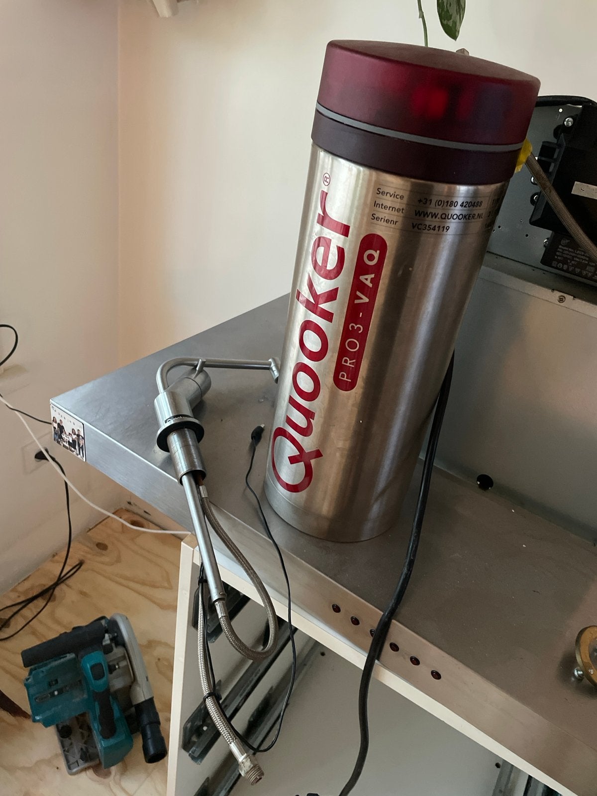 Quooker PRO3-VAQ boiler met kraan, Ophalen, Gebruikt