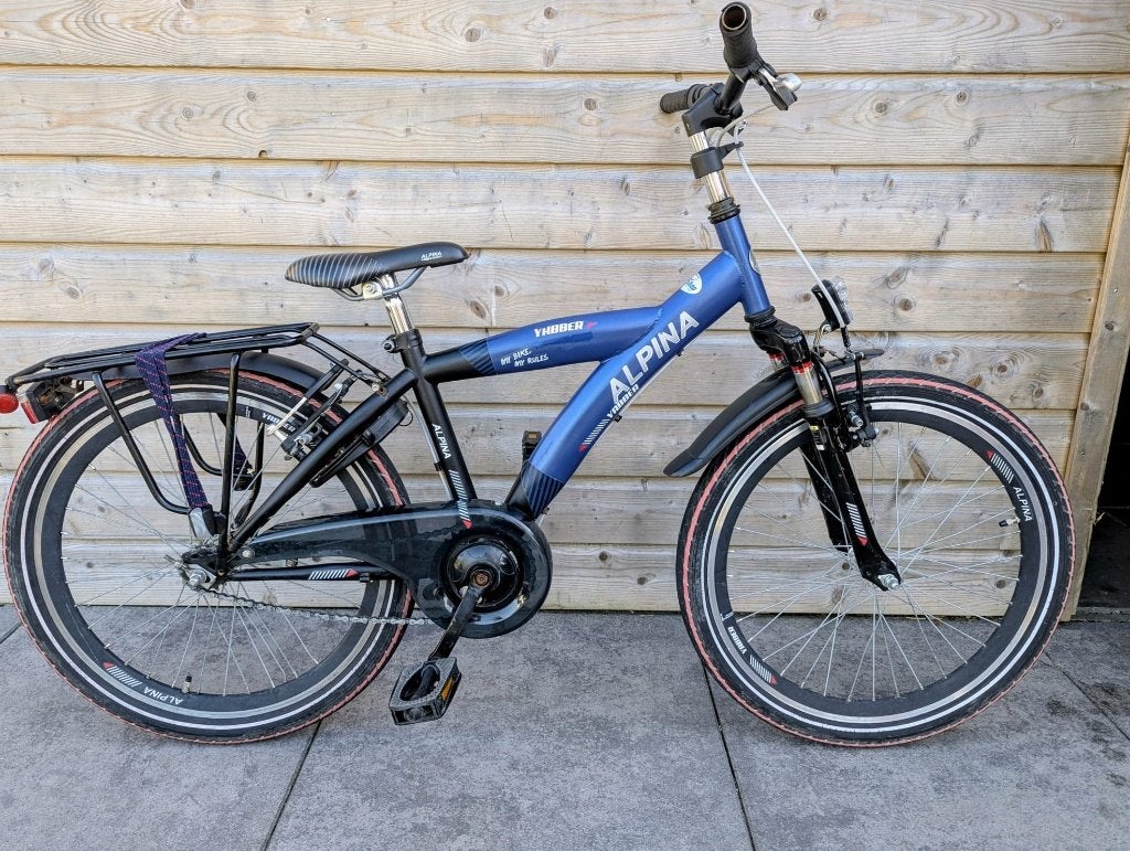 Kinderfiets Alpina, Ophalen, Velgrem, Alpina, 16 tot 20 inch