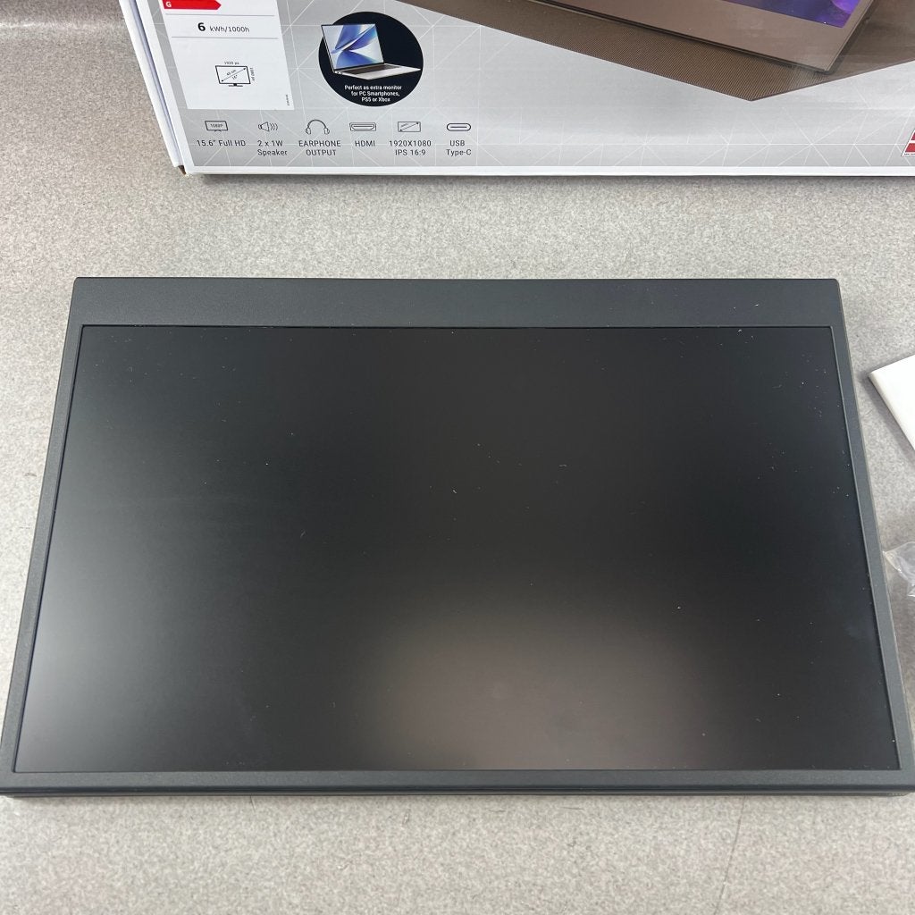 Denver PMO-15604 Portable Monitor | in doos | 410588, Computers en Software, Monitoren, 15,6, Ingebouwde speakers, HDMI, Full HD