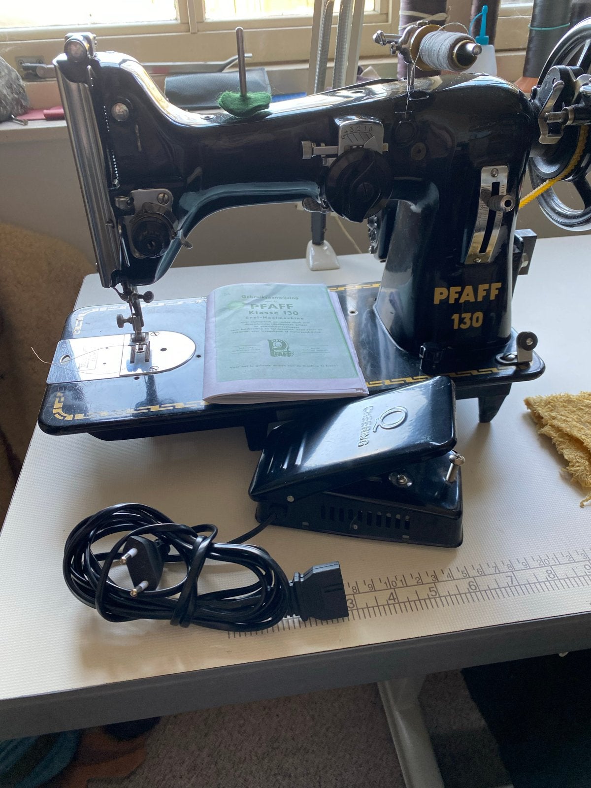 Pfaff 130 Naaimachine - Vintage en Functioneel, Ophalen of Verzenden, Gebruikt, Naaimachine, Pfaff