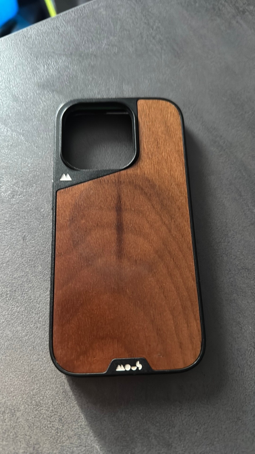 Mouse case limitless walnut iphone 15 pro magsafe, Ophalen of Verzenden, Zo goed als nieuw