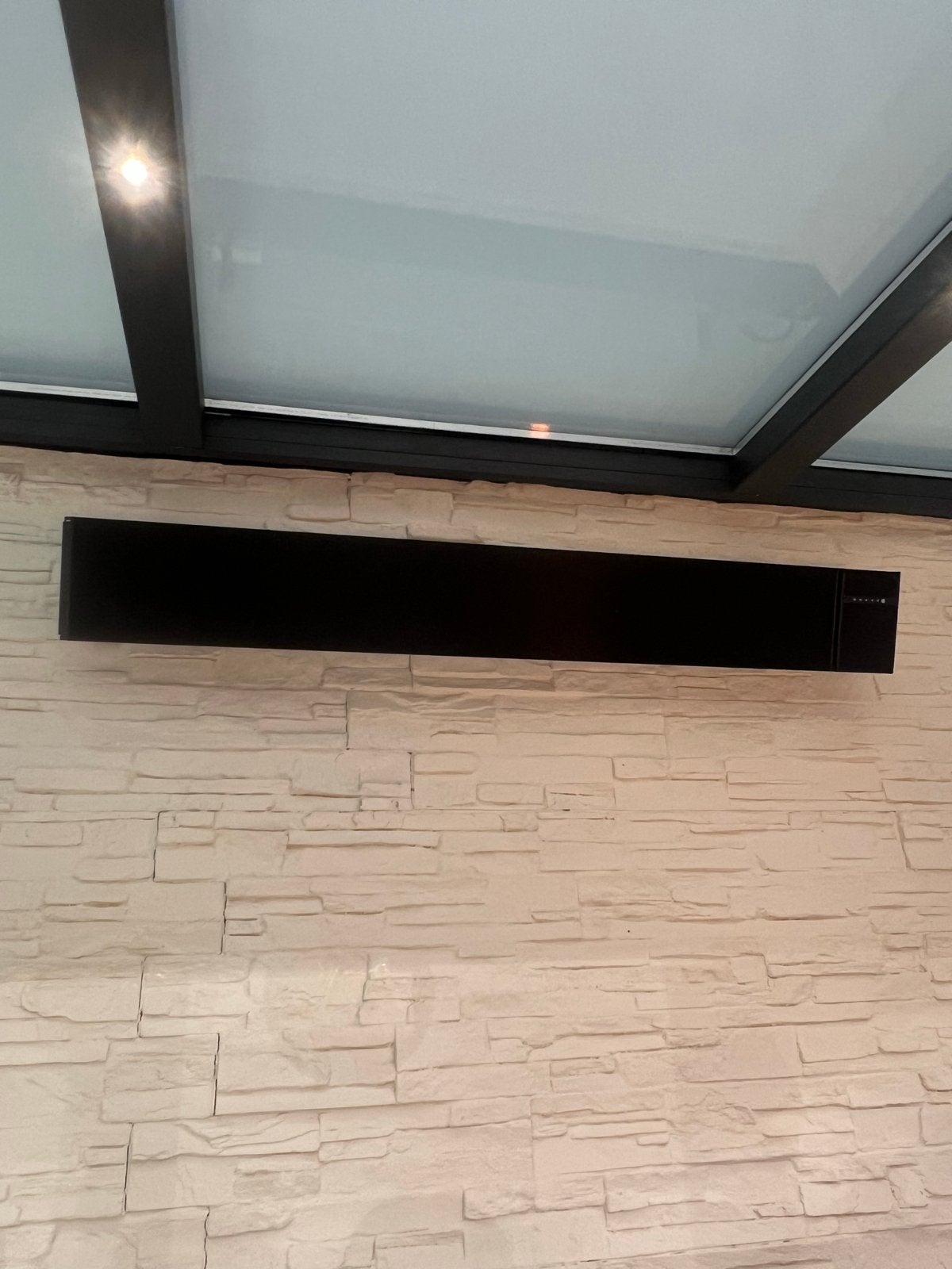 Garden Lux Veranda Heater 2400W met Wifi en Afstandsbedienin, Tuin en Terras, Zo goed als nieuw, Waterbestendig, Wand, Ophalen
