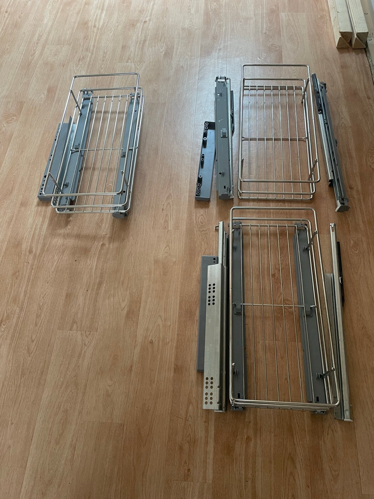 Keuken organiser lade rekken voor keukenkast 30cm breed, Overige typen, Xx, Zilver, Ophalen of Verzenden