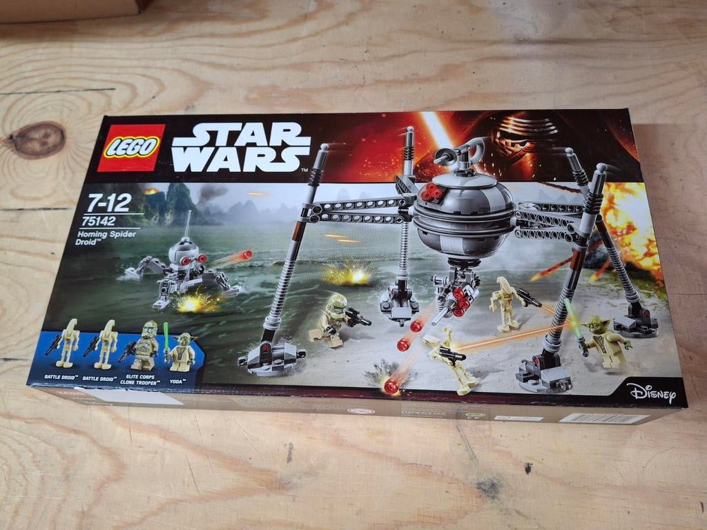 75142 LEGO Homing Spider Droid Starwars, Ophalen of Verzenden, Nieuw