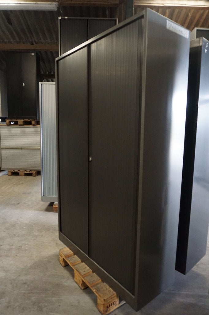 Ahrend archiefkasten archiefkast roldeurkast kantoorkast, Gebruikt, 100 tot 150 cm, Niet ingevuld, Metaal