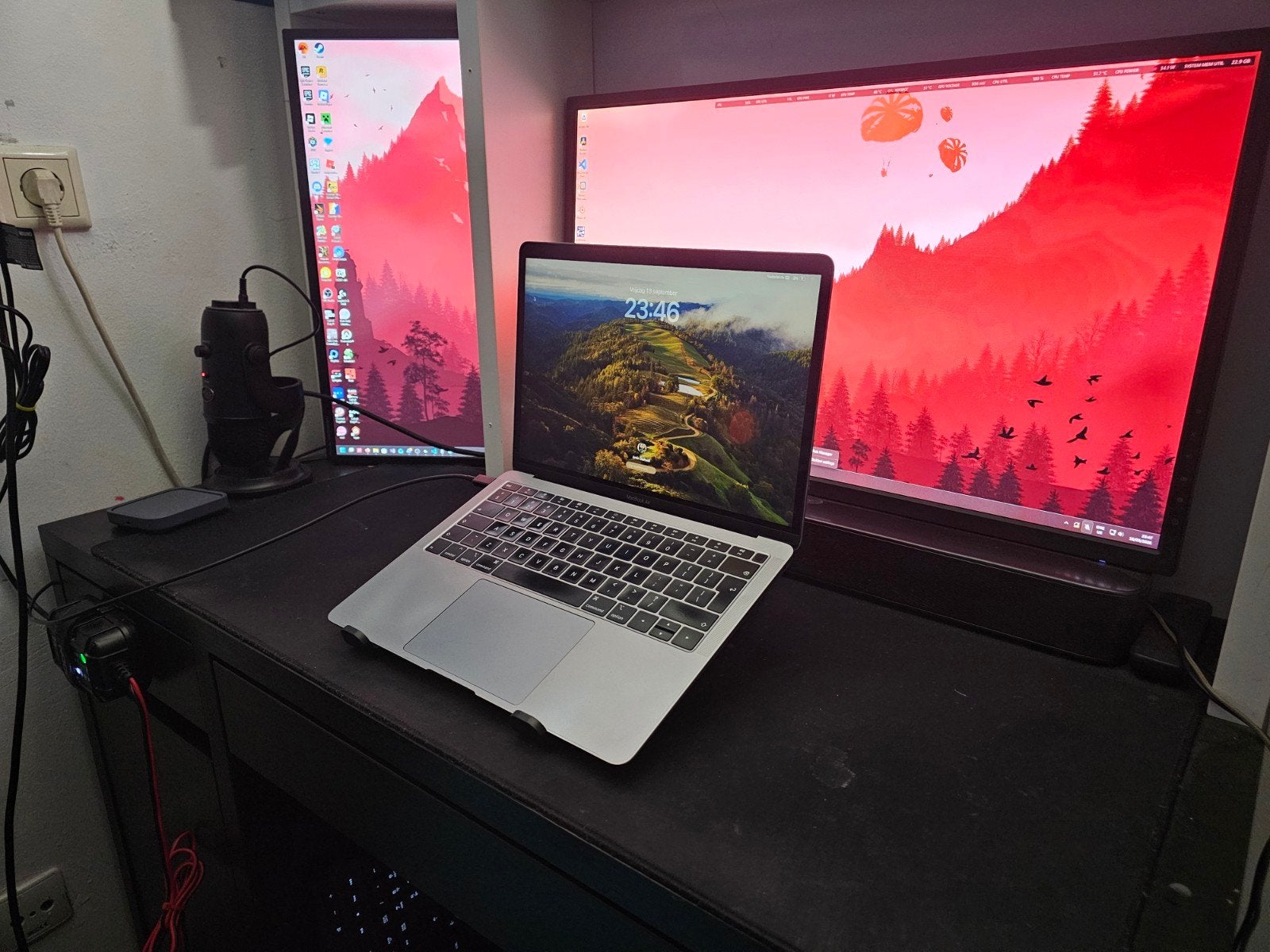 Macbook air 13 inch 2019 A1932, Gebruikt, 256 GB, 2 tot 3 Ghz, Qwerty