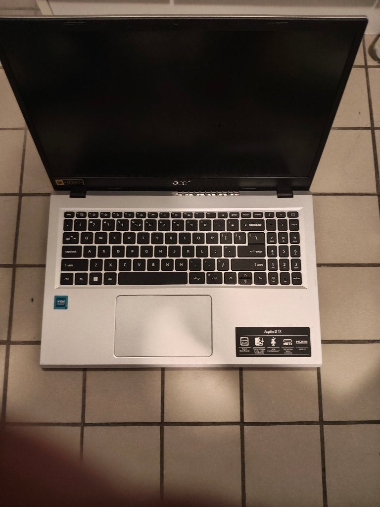 Acer 15.6 inch a315-510P-C60F intel ssd Win 11, Ophalen, Gebruikt, 2 tot 3 Ghz, SSD