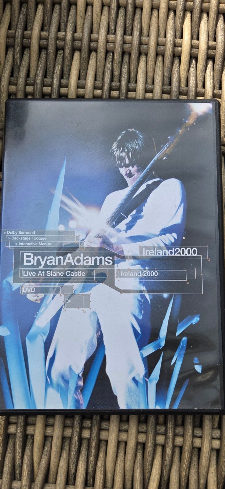 Bryan Adams - Live at Slane Castle Ireland 2000 DVD, Cd's en Dvd's, Engels, Alle leeftijden, Engels, Inclusief doosje