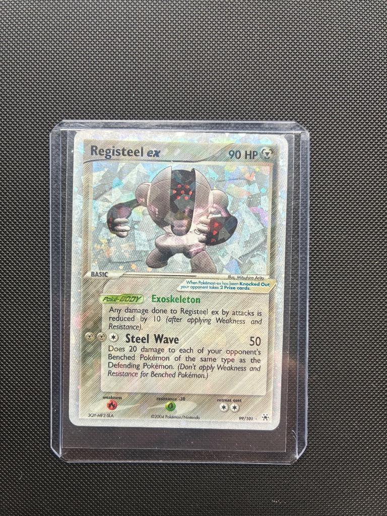 Pokémon TCG Registeel ex 99, Ophalen of Verzenden, Gebruikt