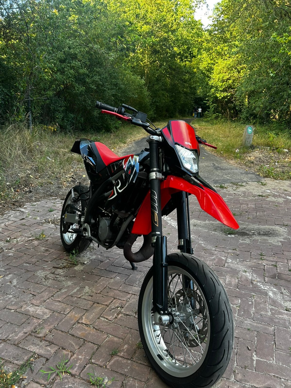 Aprilia SX 125cc 2t (140cc italkit) supermoto A1, Ophalen, Gebruikt, Tweetakt, SR 50
