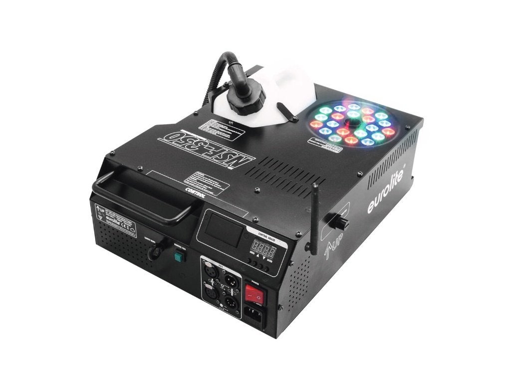 EUROLITE NSF-350 LED DMX-mistmachine met 1500 W LED-verlicht, Muziek en Instrumenten, Licht en Laser, Geluidgestuurd, Nieuw, Ophalen of Verzenden