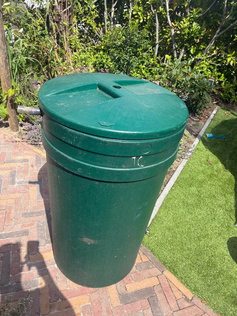 Regenton, Tuin en Terras, Regentonnen, Ophalen, Kunststof, Gebruikt, Met kraantje