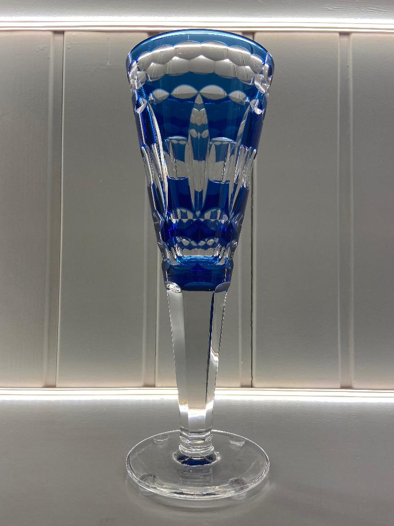 Prachtige “vase de mariage” Val Saint Lambert, Ophalen of Verzenden