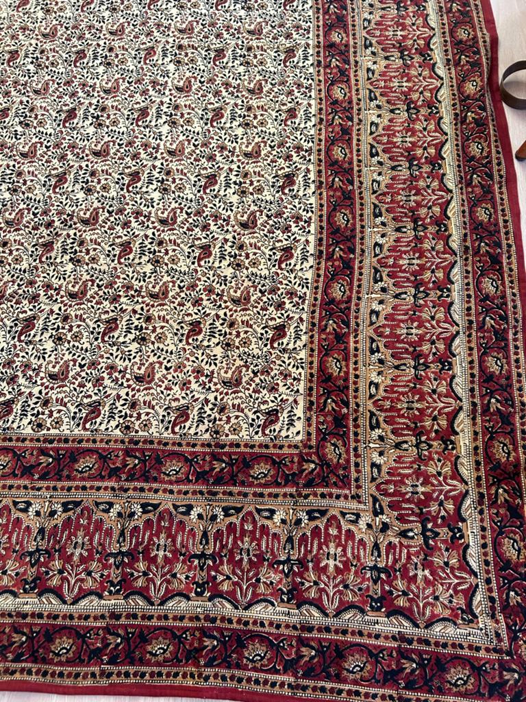 Zeer groot decoratief  tafelkleed, oosters paisley patroon, Ophalen of Verzenden, Zo goed als nieuw, Rechthoek, Binnen