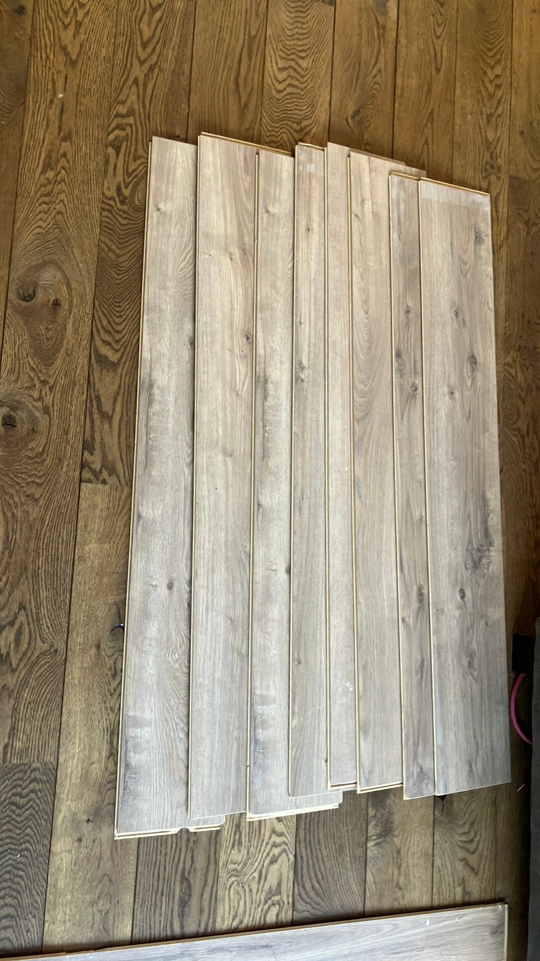 Gratis restpartij laminaat, Ophalen, 50 tot 150 cm, Zo goed als nieuw, 10 tot 30 cm