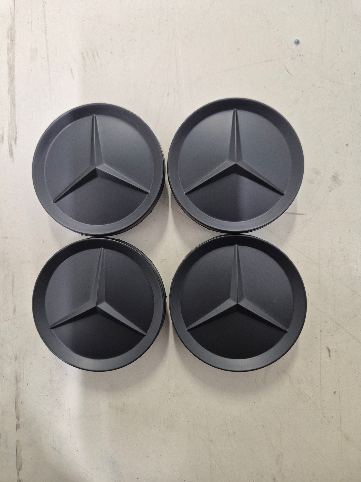 Mercedes Benz Naafdoppen - 63,5 mm (Set van 4), Auto diversen, Ophalen of Verzenden, Nieuw