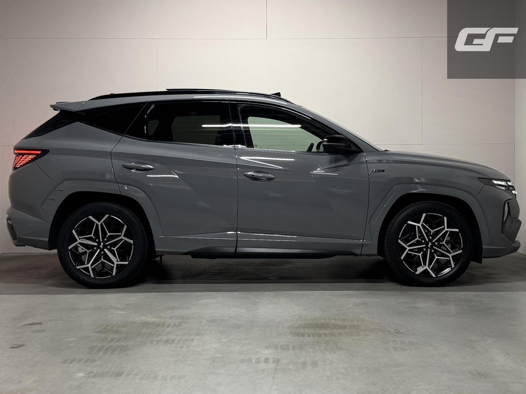 Hyundai Tucson 1.6 T-GDI HEV N Line Sky Pano 360º Carplay M, Auto's, Gebruikt, 4 cilinders, 1650 kg, Bedrijf