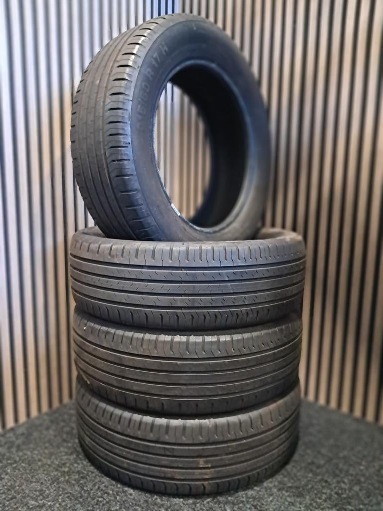 4x Zomerband Continental 17 inch 215/60R17, Ophalen, ., 17 inch, .