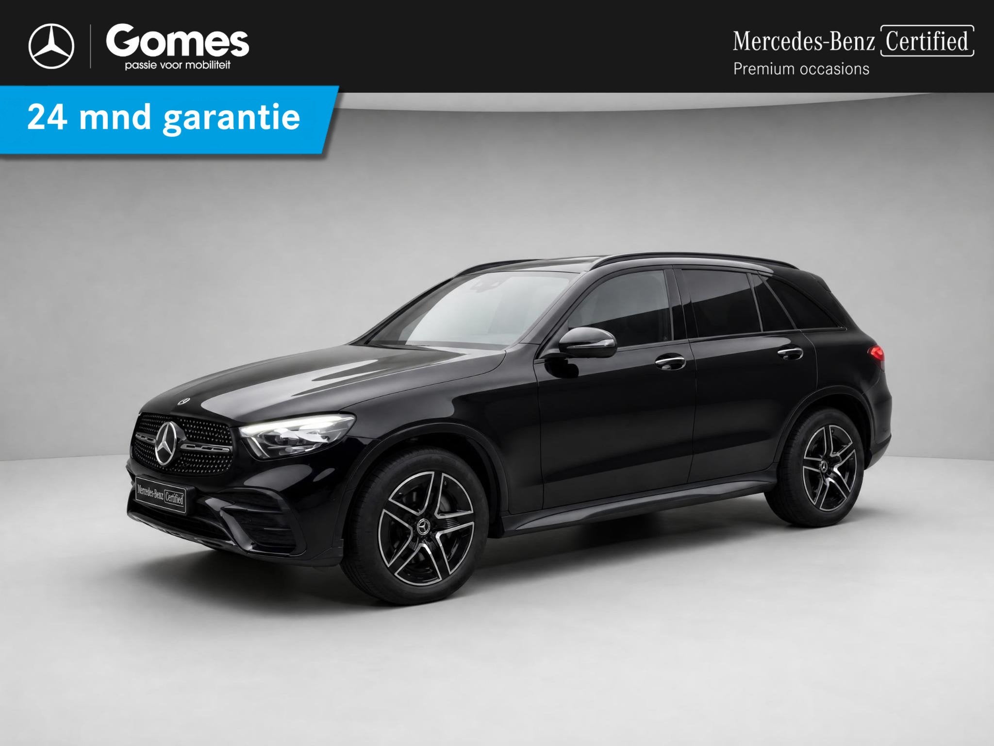 Mercedes-Benz GLC-klasse 300e 4MATIC AMG Line | Panoramadak, Auto's, Mercedes-Benz, Automaat, Gebruikt, 4 cilinders, Zwart