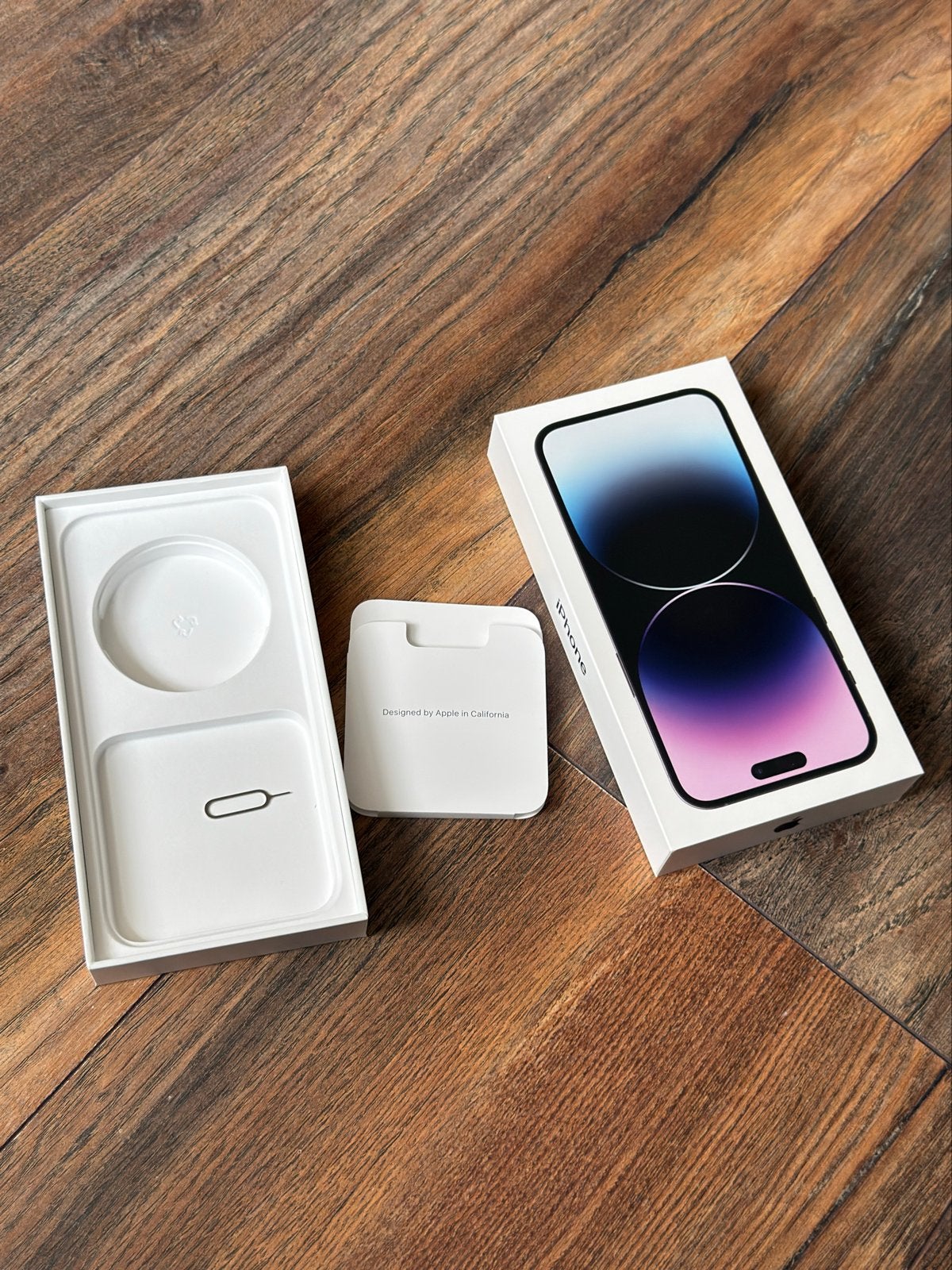 Leeg iPhone 14 Pro Max doosje, Telecommunicatie, Mobiele telefoons | Apple iPhone, Paars, Ophalen of Verzenden, Zonder simlock