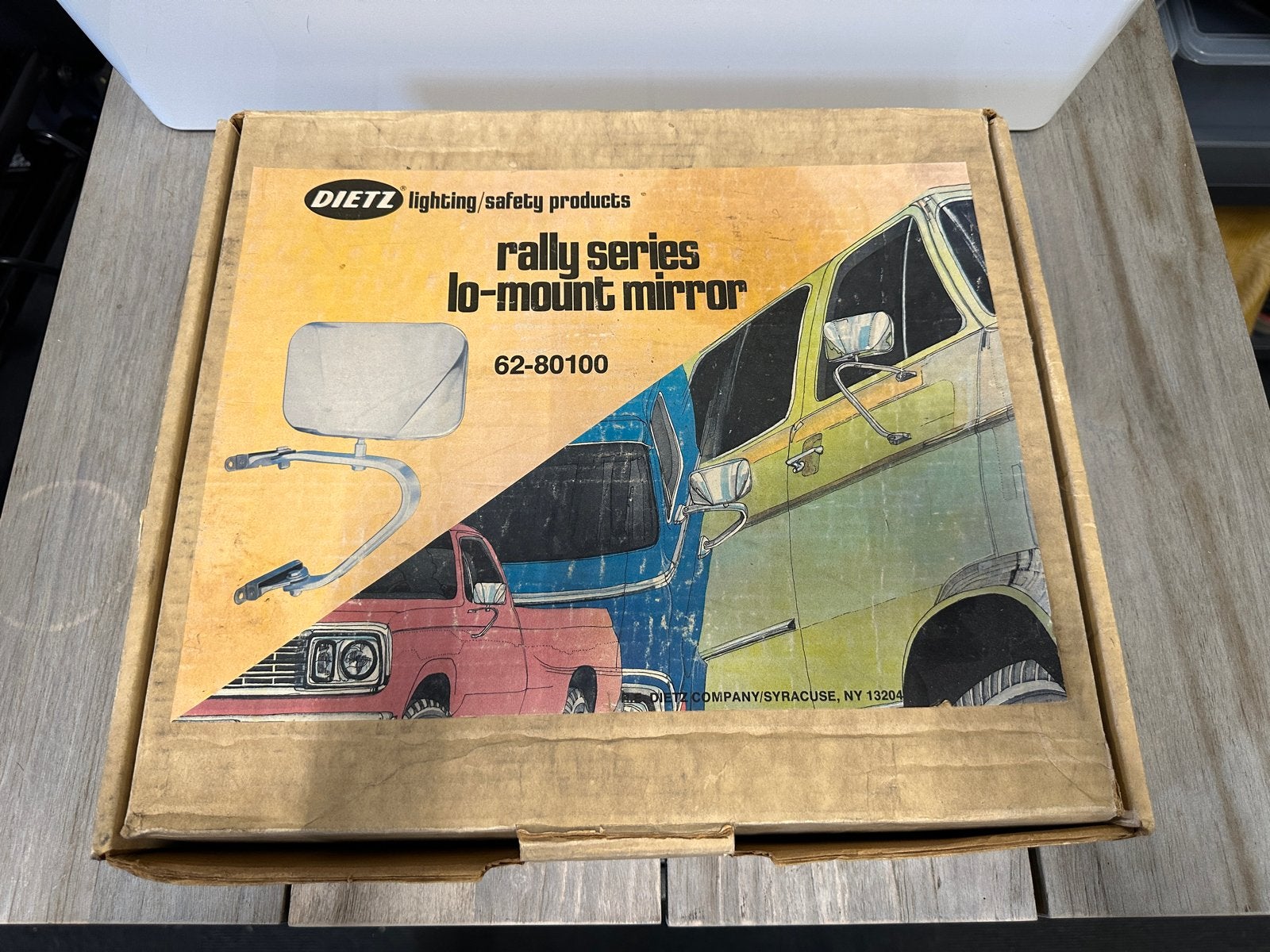 Set Vintage Dietz Buitenspiegel Rally Series Low Mount Nieuw, Auto-onderdelen, Ophalen of Verzenden, Nieuw, Amerikaanse onderdelen